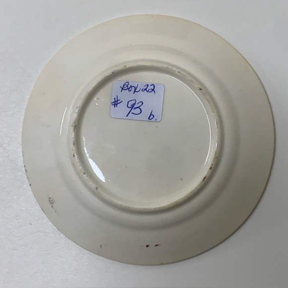 19th Century Gaudy Welsh Sunflower Pattern Miniature Luster Child’s Plate - Picture 9 of 15